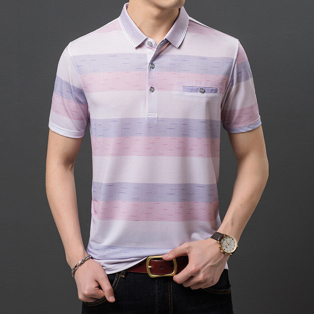 Loose Men Polo Shirt