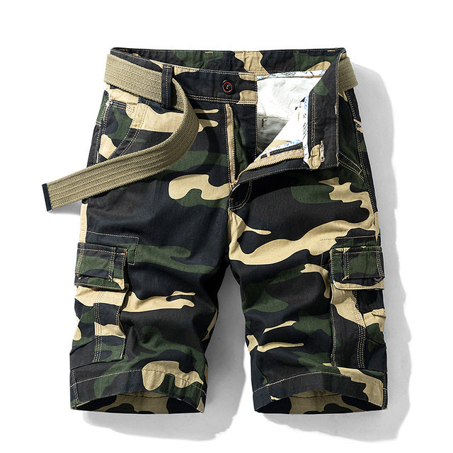 Camouflage Cargo Shorts