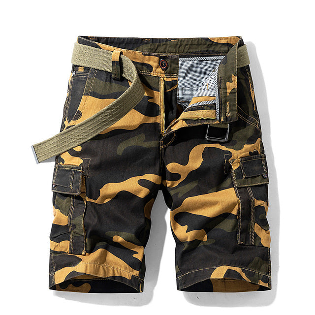 Camouflage Cargo Shorts