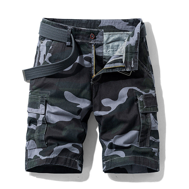 Camouflage Cargo Shorts