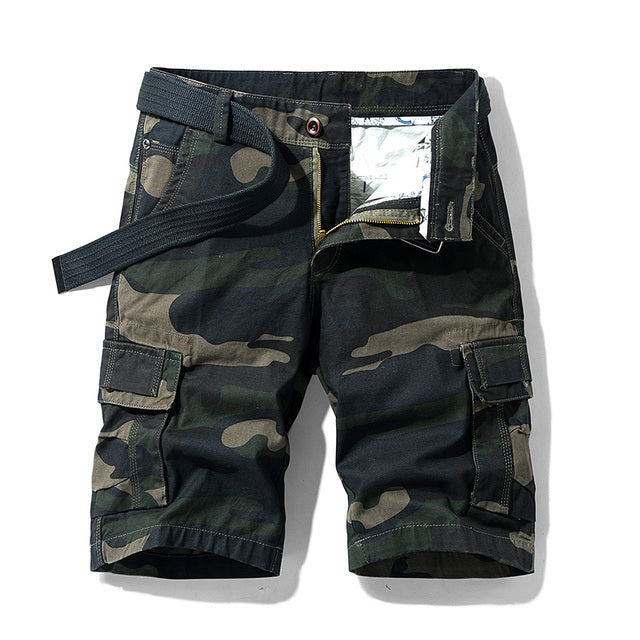 Camouflage Cargo Shorts