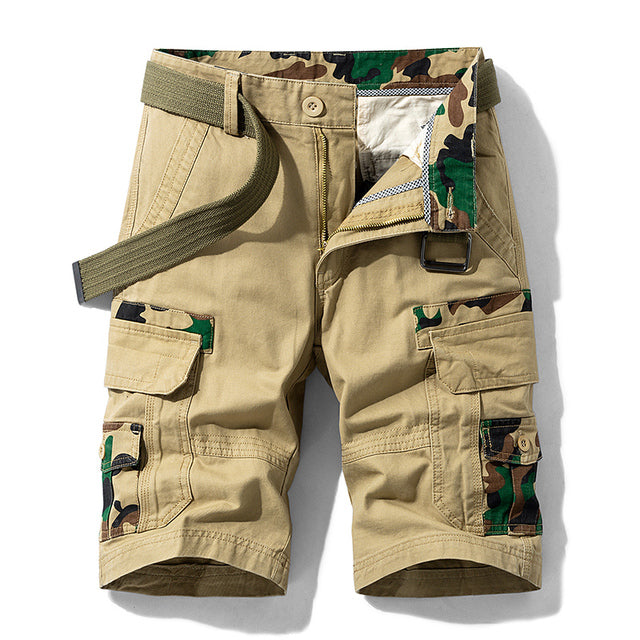 Camouflage Cargo Shorts