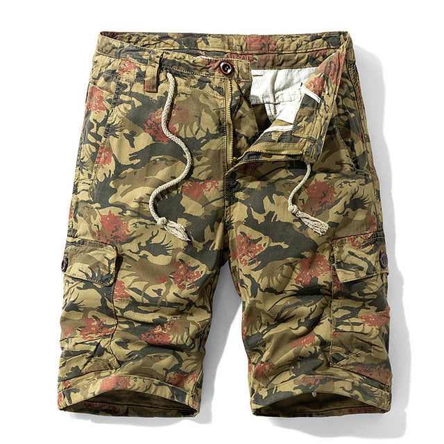 Camouflage Cargo Shorts