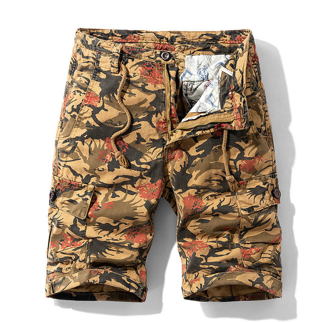 Camouflage Cargo Shorts