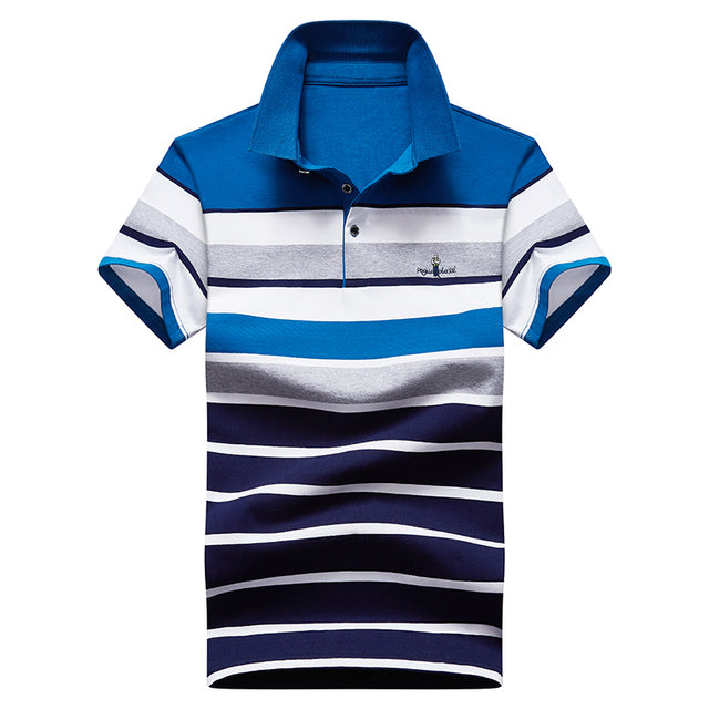 Stripe Polo Shirt Men