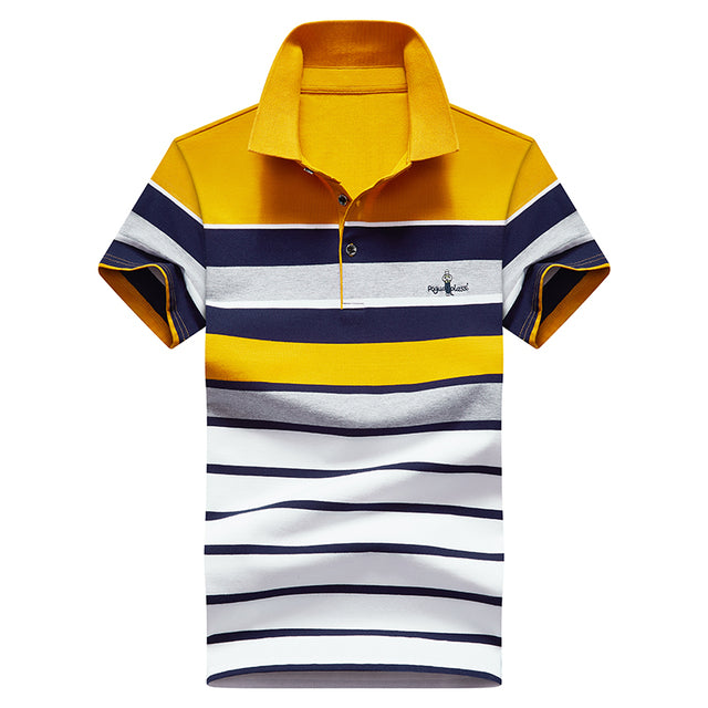 Stripe Polo Shirt Men