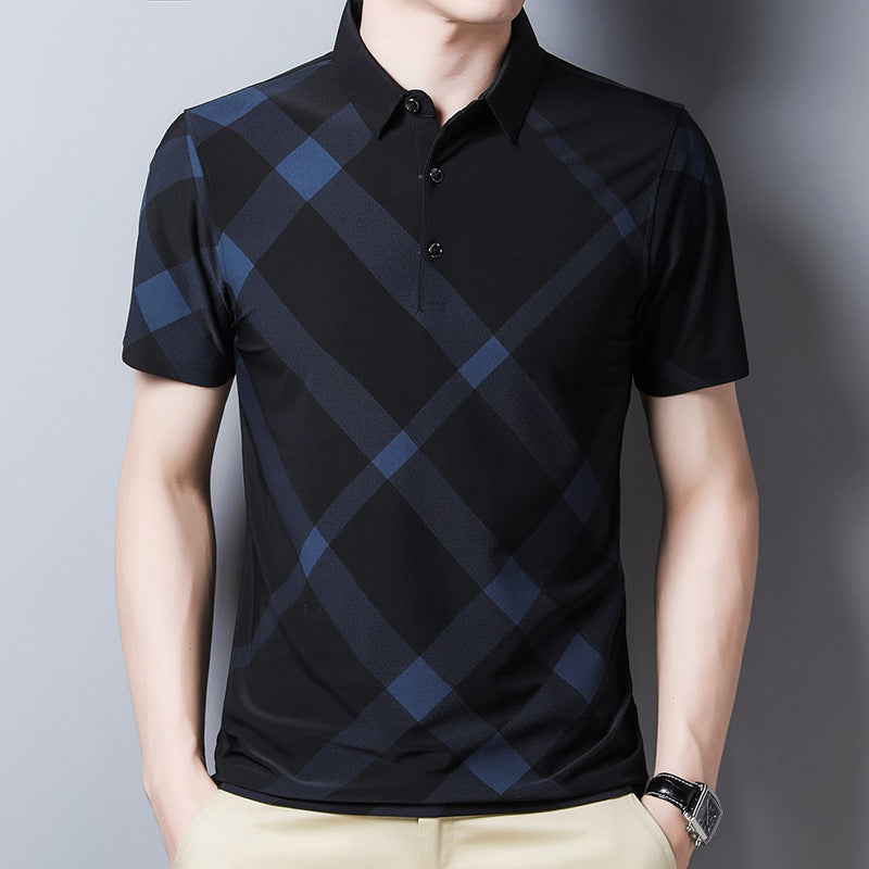 Plaid Summer Polo Shirts