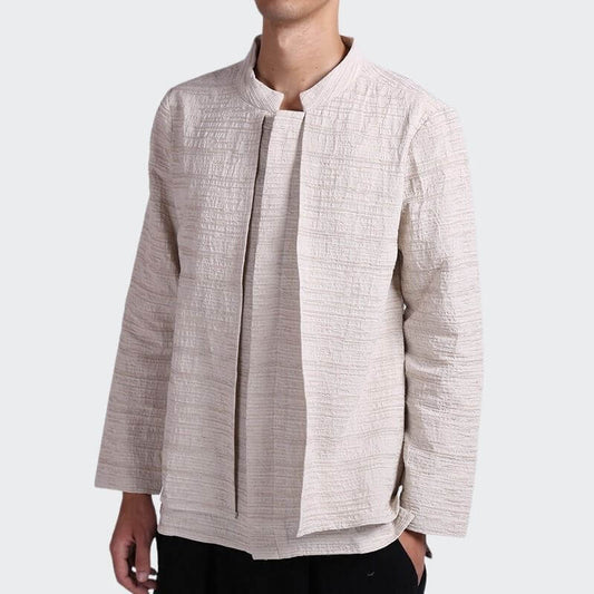 Amazakeishu Two-Layer Long Sleeve Shirt